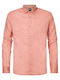 Long-sleeved Linen Shirt Rose