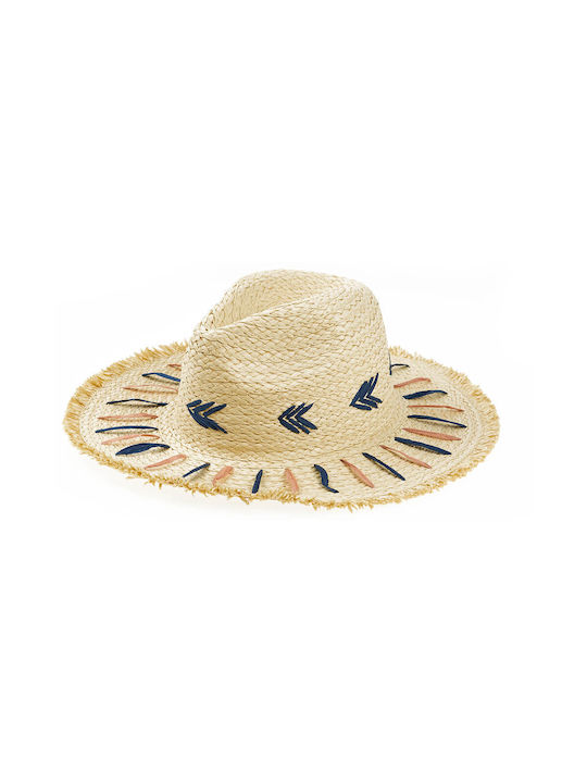 Verde Wicker Women's Hat Beige