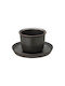 Kinto Tasse Tee aus Porzellan Schwarz 160ml