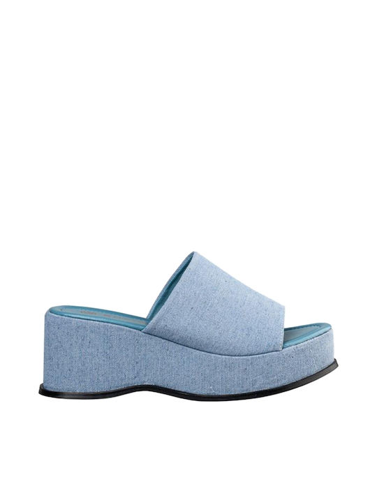 Envie Shoes Damenplattformen Blau