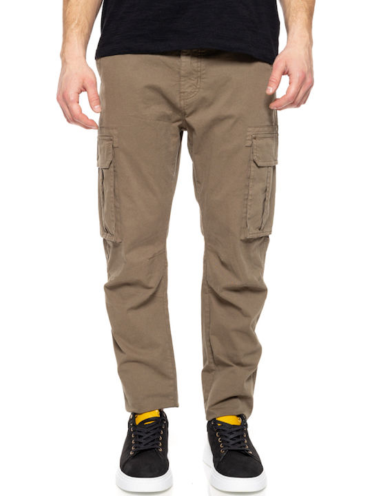 Παντελόνι Cargo Ελαστικό khaki