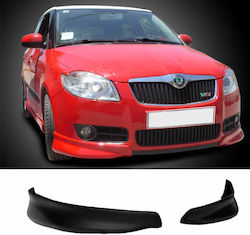 Motordrome Spoiler Car Front Compatible with Skoda Fabia 07-14