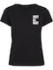 Γυναικείο T-shirt Party All Night Tee Mister Tee Mt1424 Black