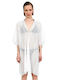 Doca Women's Caftan Beachwear White