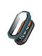 Xiaomi Mi Band 8 Pc + Tempered Glass Ενσωματωμένη Προστατευτική Θήκη Ρολογιού Πράσινο Πεύκο