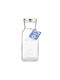 KIlner Bottle Water Glass with Screw Cap Transparent 1000ml