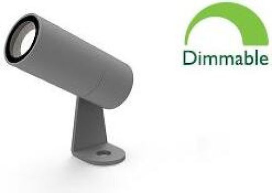 Fos me Single LED Warm White Spot in Gray Color