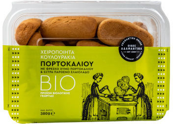 Oikos Adamantina Биологични Бисквитки Orange 380гр