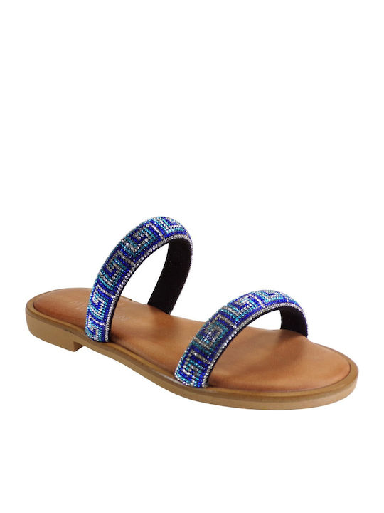 Myconian Greek Sandal Leather Women's Flat Sand...