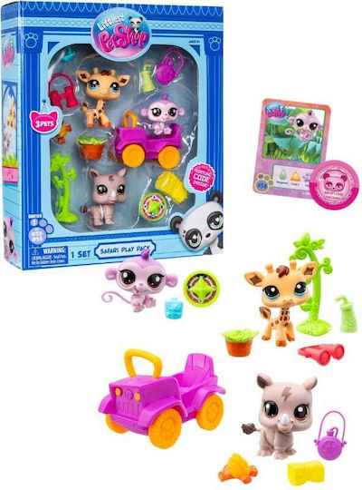 Basic Fun Παιχνίδι Μινιατούρα Littlest Pet Shop (Διάφορα Σχέδια)