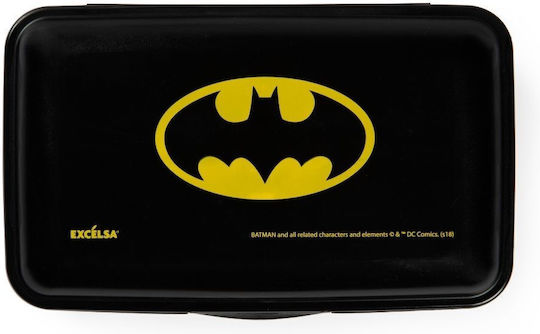 Excelsa Plastik Kinder Lebensmittelbehälter Batman 0.3Es Schwarz