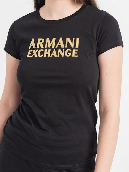 Armani Exchange Feminin Tricou Black