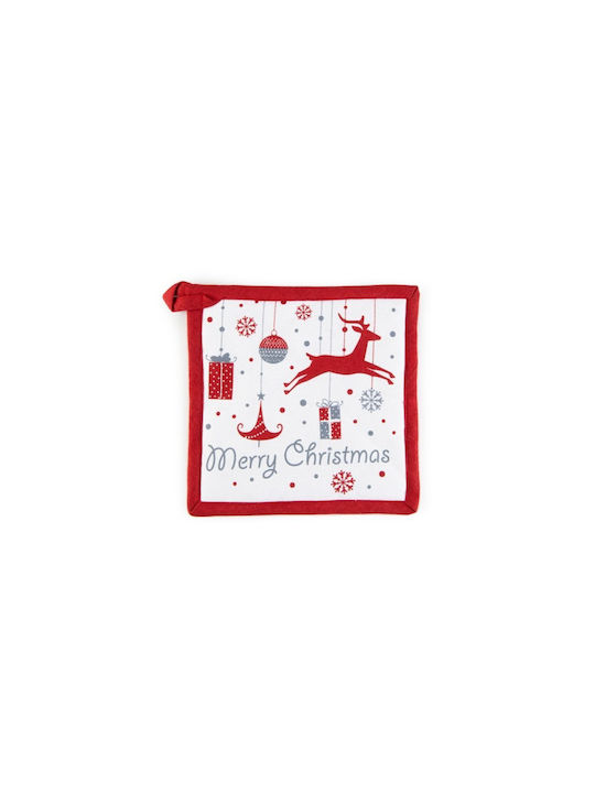 Excelsa Christmas Oven Mitt Fabric