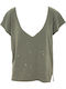 Women's T-shirt Khaki