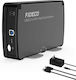 Fideco Carcasă pentru unitate de hard disk 2.5" / 3.5" SATA III cu conexiune USB 3.0