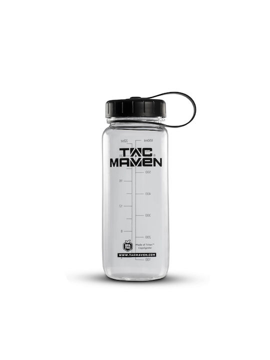 Norman Tritan Bottle Water Bottle 650ml Transparent