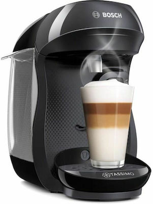 Bosch Happy Pod Coffee Machine for Capsules Tassimo Pressure 3.3bar Black