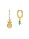 Marea Earrings made of Silver Gold Plated