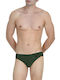 MiandMi Herren Badebekleidung Slip Olive Green