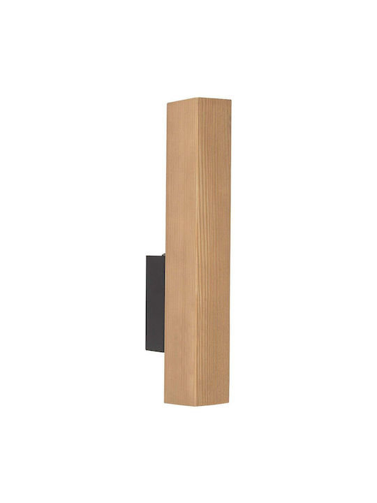 TK Lighting Leuchte Wand mit Integrierter LED Weiß 10x31x31cm