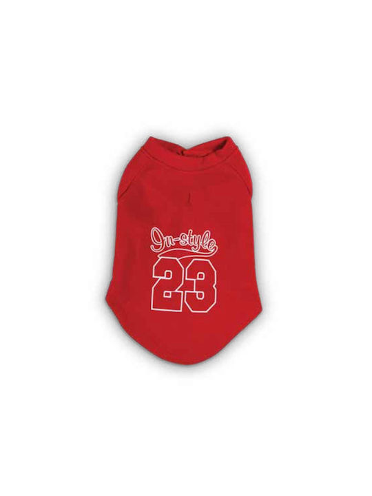 Vitakraft Ρουχο Φουτερ In Style Κοκκινο 25cm