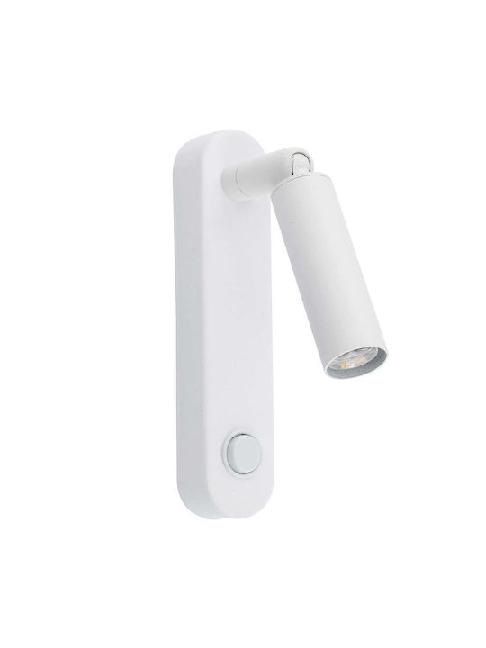 TK Lighting Single Spot with Socket G9 in White Color