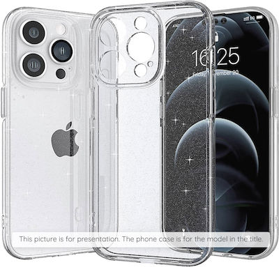 Techsuit Umschlag Rückseite Silikon Transparent (iPhone 15)