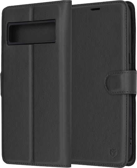 Techsuit Book Leather Black (Google Pixel 8 Pro)