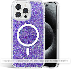 Techsuit Back Cover Plastic / Silicone Purple (iPhone 15)