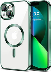 Techsuit Back Cover Silicone Green (iPhone 13)