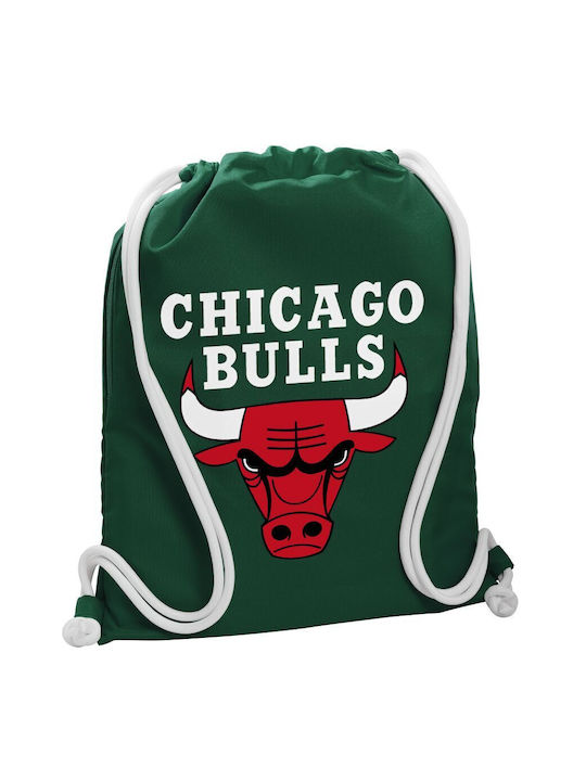 Koupakoupa Chicago Bulls Geantă Înapoi Sala de sport Verde
