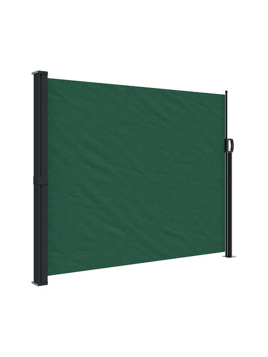 vidaXL Terrace Sideway Sunshade Roller Green 1.6x3cm