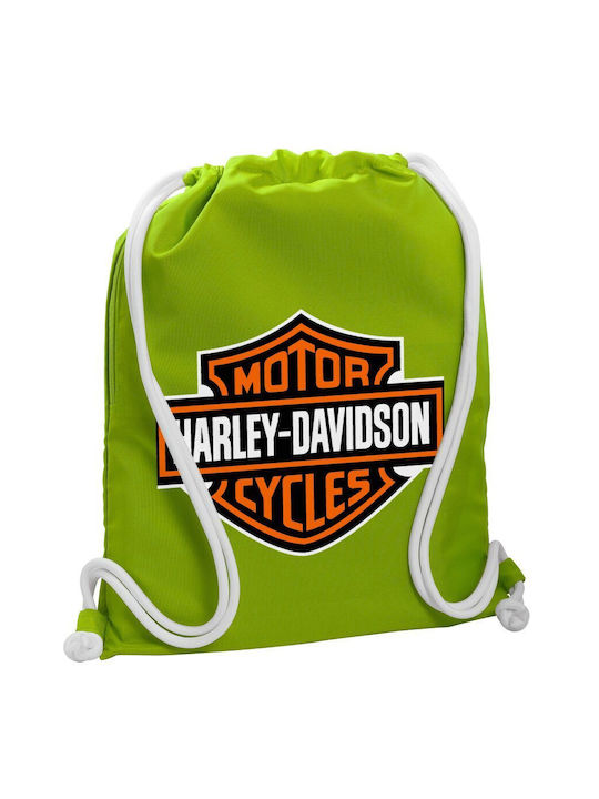 Koupakoupa Motor Harley Davidson Gym Backpack Green