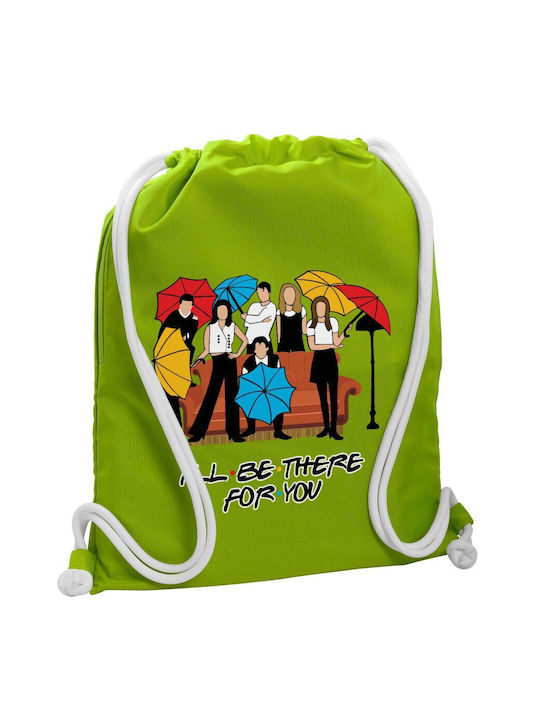 Koupakoupa Friends Cover Gym Backpack Green