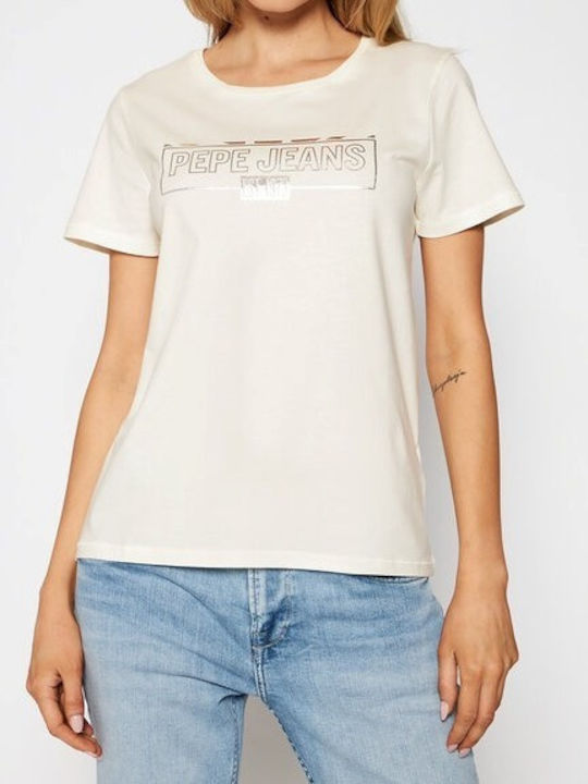 Pepe Jeans Women's T-shirt White