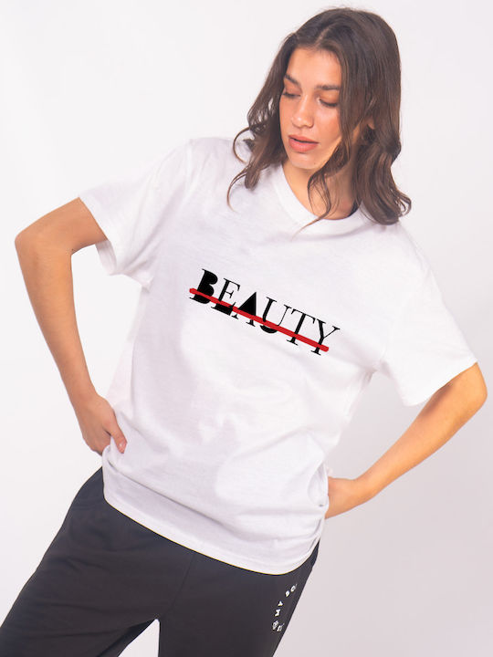 The Lady Femeie Tricou White