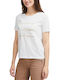 Fransa Damen T-shirt White