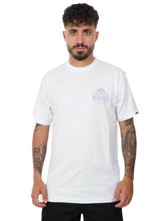 Vans Ανδρικό T-shirt Κοντομάνικο Λευκό