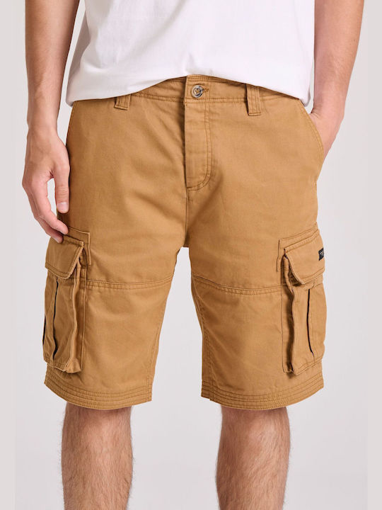 Funky Buddha Men's Shorts Cargo Brown