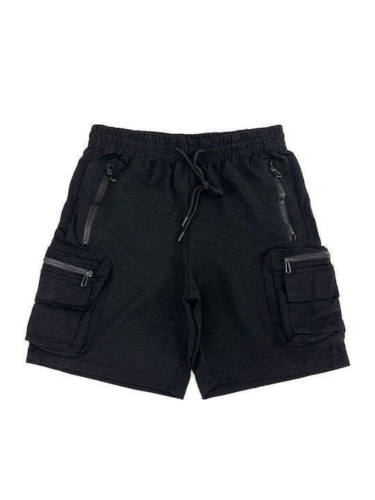 Ustyle Men's Shorts Cargo Black