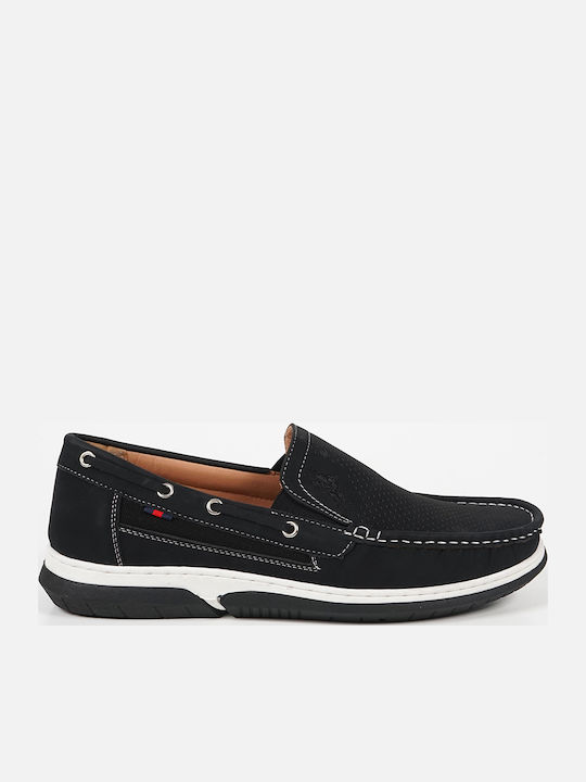 Ανδρικά Boat Shoes σε Μαύρο Χρώμα