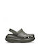 Crocs Classic Crush Ανατομικά Σαμπό Πράσινα