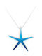Giampouras Collections Necklace with design Star from Silver