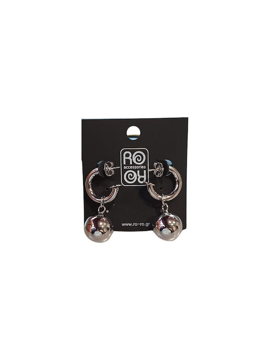 Ro Accessories Earring Ef119 Silver