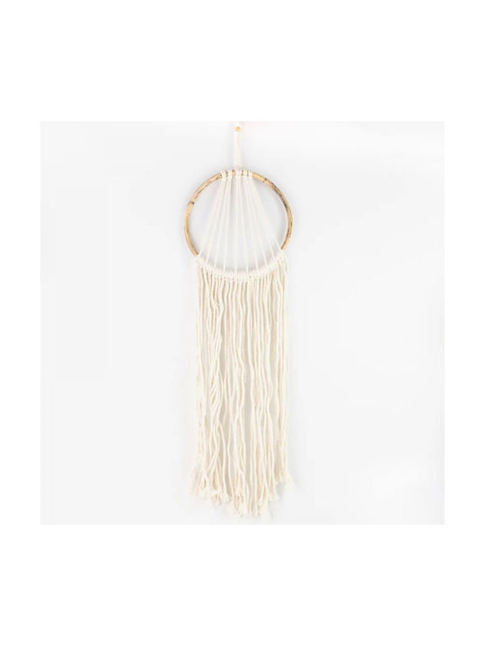 Synchronia Decorative Dreamcatcher Macrame made of Fabric 1pcs