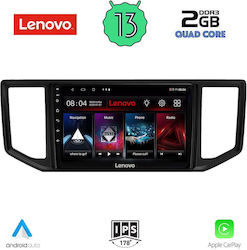 Lenovo Sistem Audio Auto 2DIN (Bluetooth/USB/AUX/WiFi/GPS/Apple-Carplay/Android-Auto) cu Ecran Tactil 10"