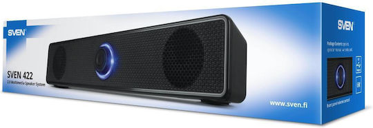 Sven 422 2.0 Speakers 6W Black