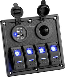 Powertech Boat Power Plug with Panels