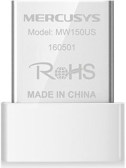 Mercusys N150 USB Netzwerkadapter mit Drahtloser Wi-Fi Verbindung 150Mbps (Netzwerkversion v2)