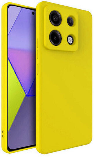 Soft Задна корица Силикон Жълт (Honor X6)